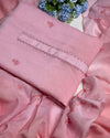 Pink Mul Chanderi Suit Set