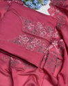 Pink Mul Chanderi Suit Set