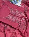 Pink Mul Chanderi Suit Set